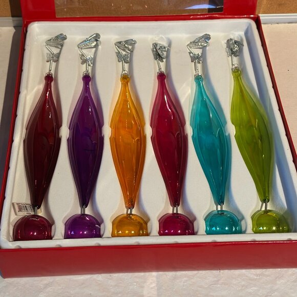 MARQUIS BY WATERFORD - VENETIAN ICICLE DROPS #135314 SET OF 6